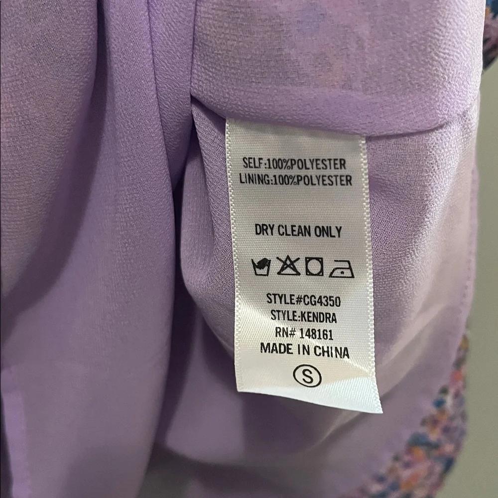 NWOT Buddy Love Floral Smocked Dress with Tie Straps - Picture 6 of 7